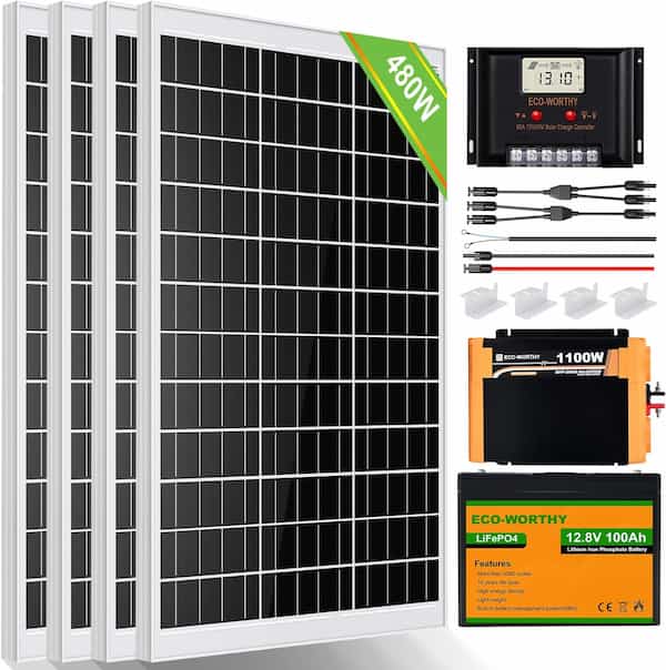 Componentes de un kit solar fotovoltaico