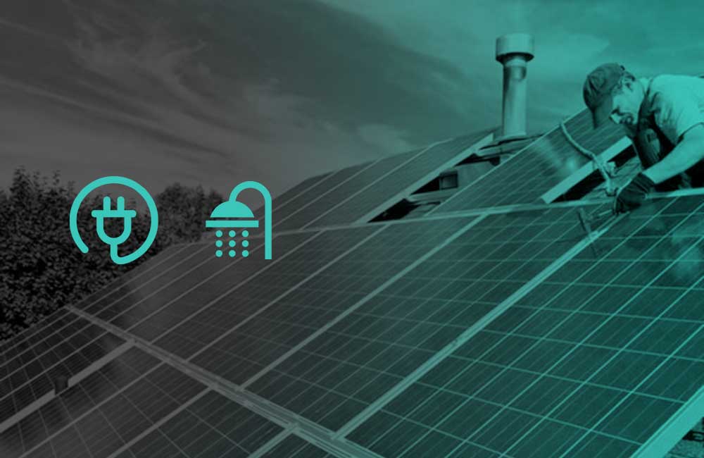 panel solar hibrido
