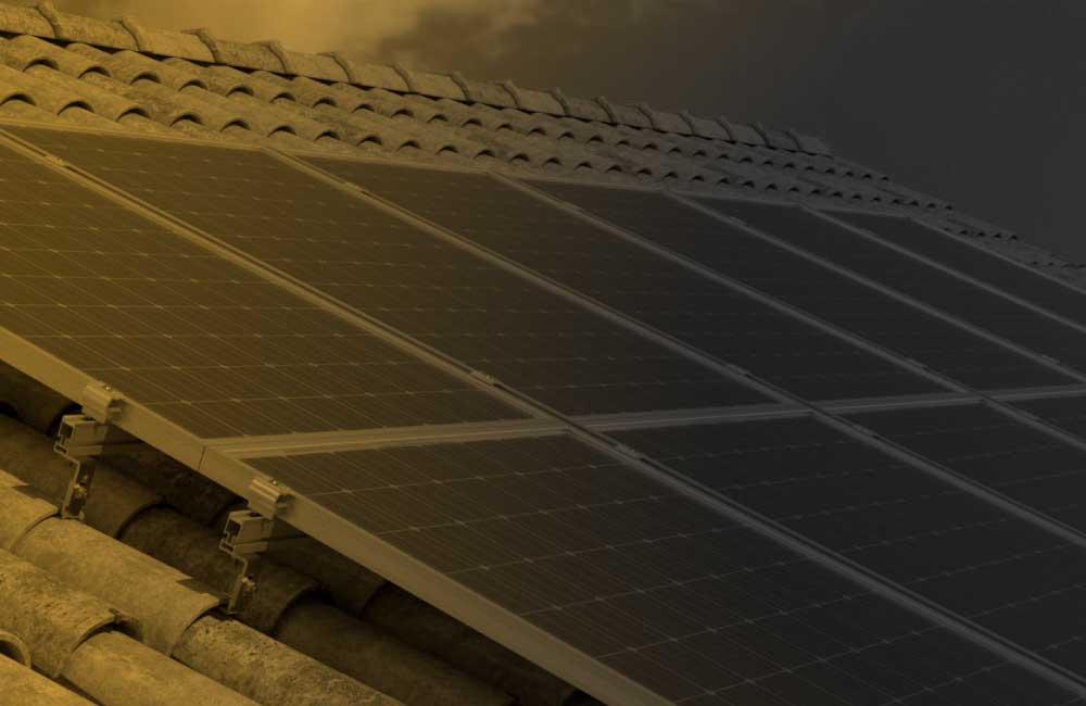 soporte paneles solares cubierta inclinada