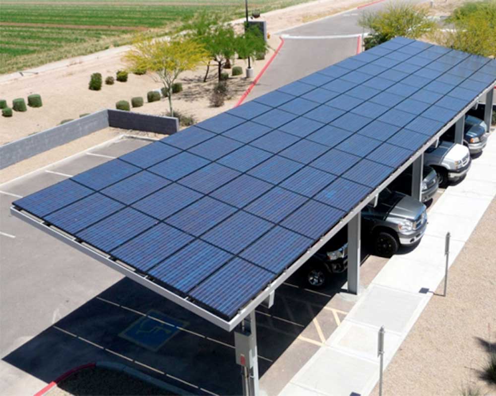 soporte paneles solares marquesinas